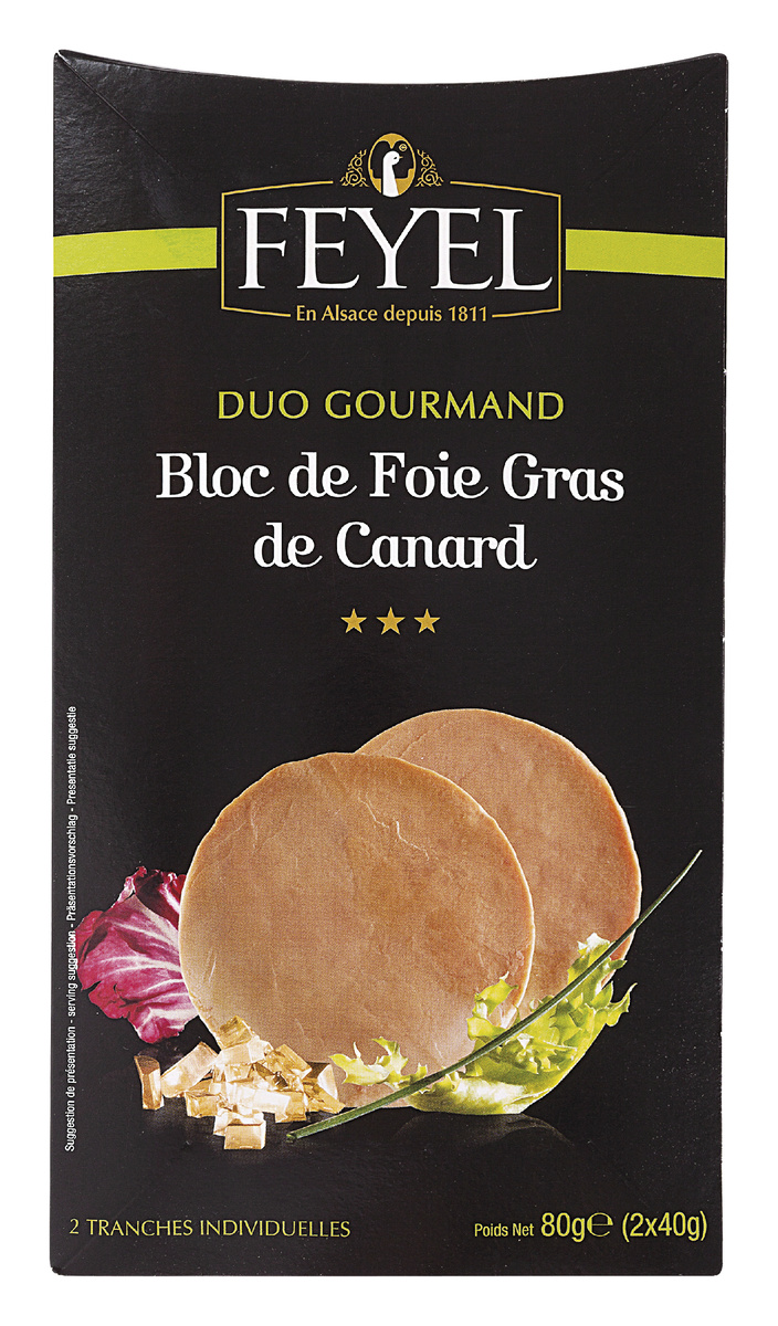 Feyel Kačacie Foie Gras chlad. 2x40 g
