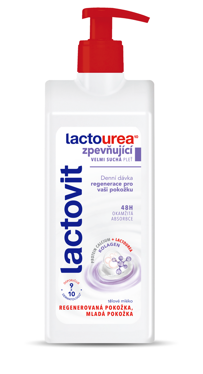 lactovit Lactourea Firming telové mlieko 400 ml