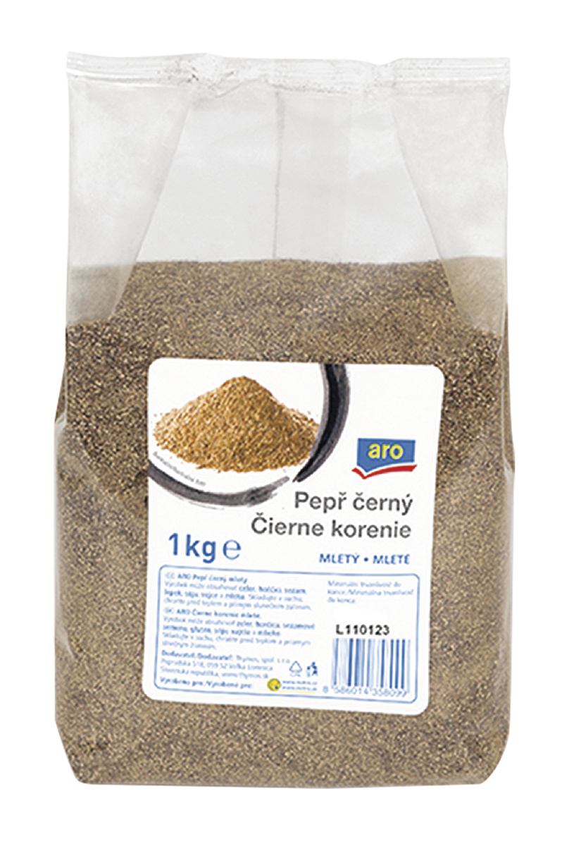 aro Čierne korenie mleté 1 kg