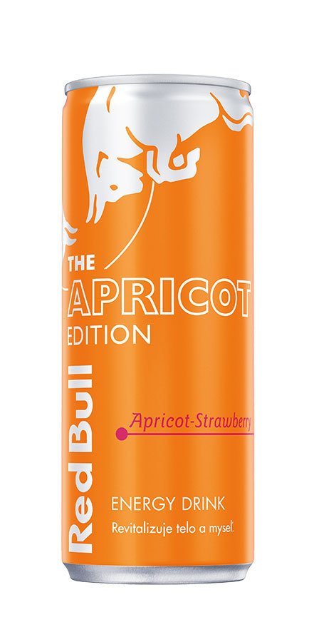 Red Bull Apricot energetický nápoj 24 x 250 ml vratná plechovka