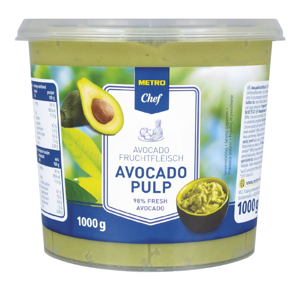 METRO Chef Avokádo dužina čerstvé 1 kg