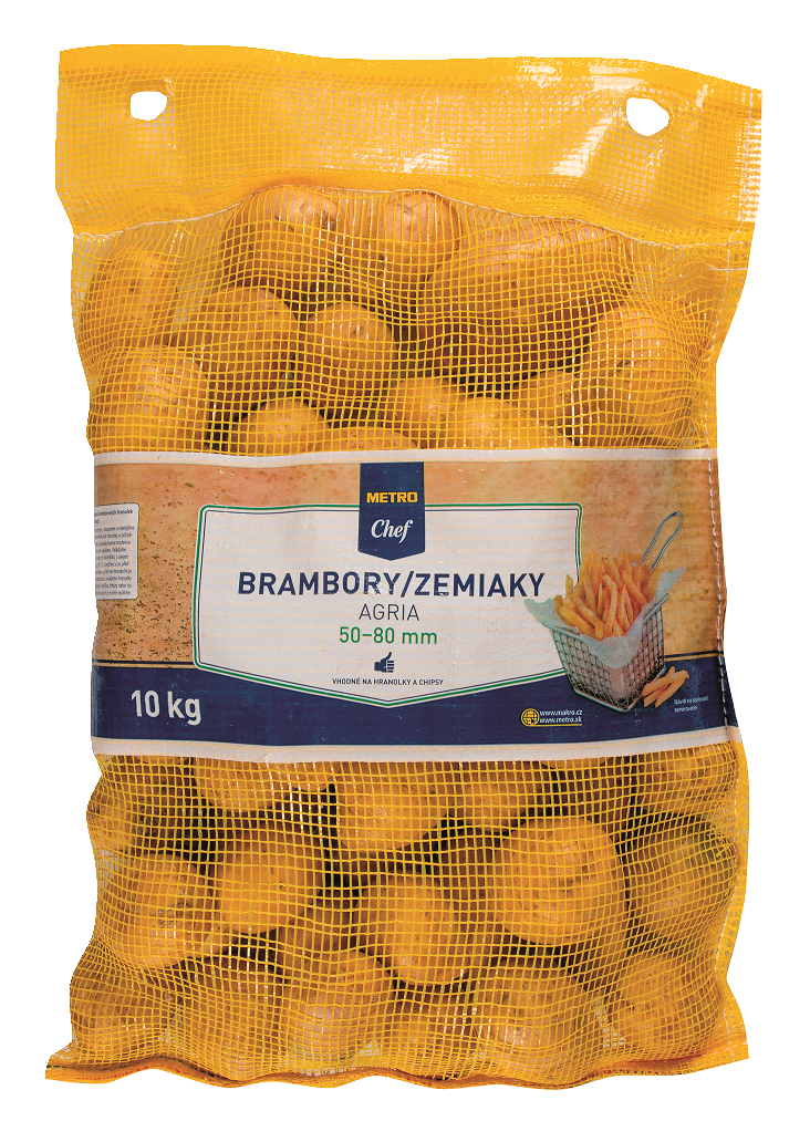 METRO Chef Zemiaky neskoré Agria B 55+ čerstvé 10 kg