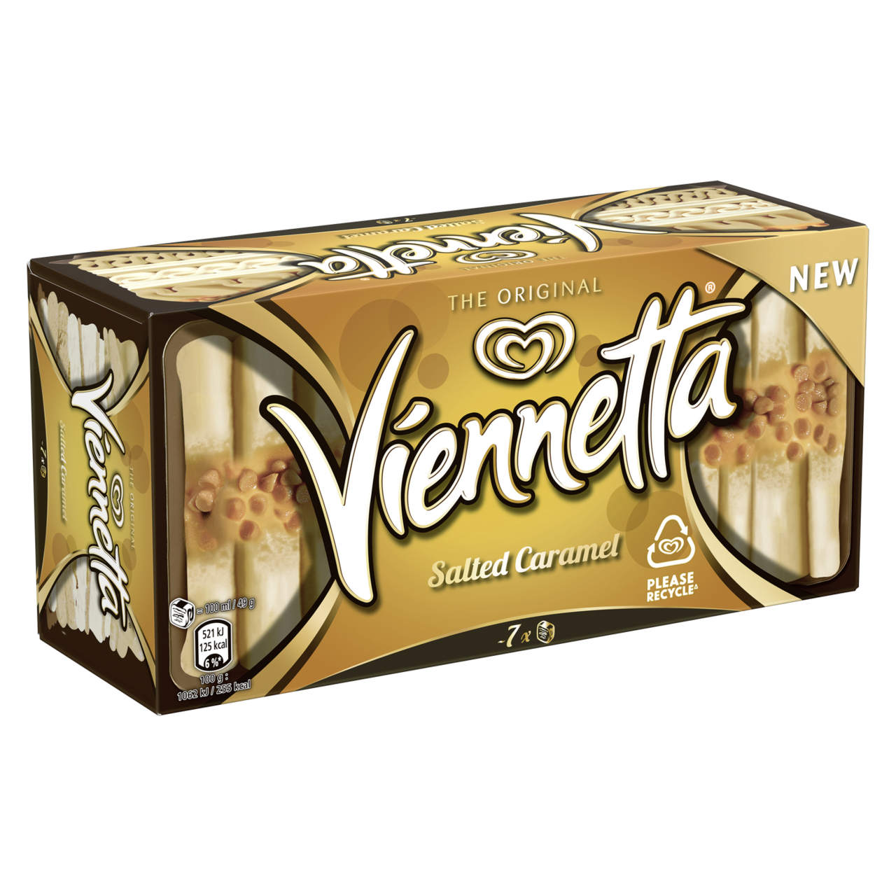 Algida Viennetta salted caramel zmrzlina mraz. 650 ml