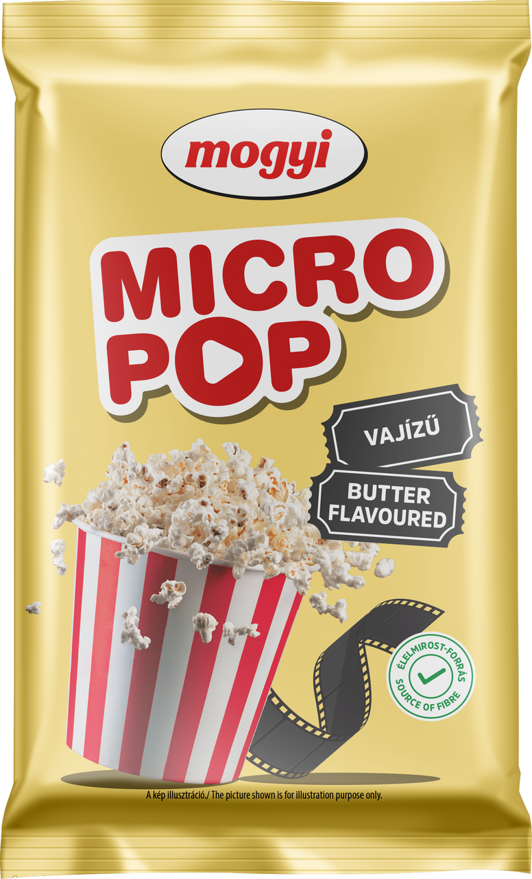 MOGYI Micro Popcorn maslový 3 x 100 g