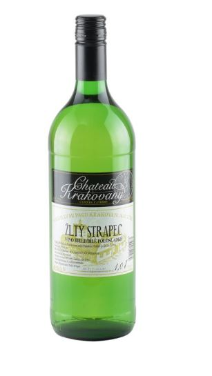 Krakovany Žltý strapec biele víno 1 l