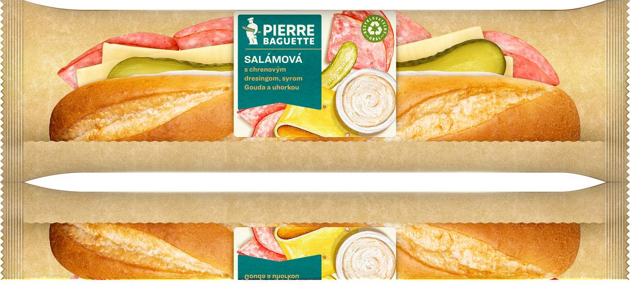 Pierre Baguette Bageta salámová chlad. 220 g