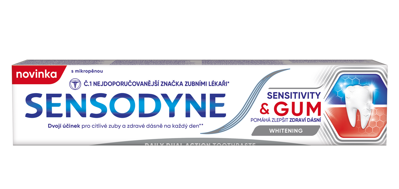 SENSODYNE Sensitivity & Gum Whitening zubná pasta 75 ml