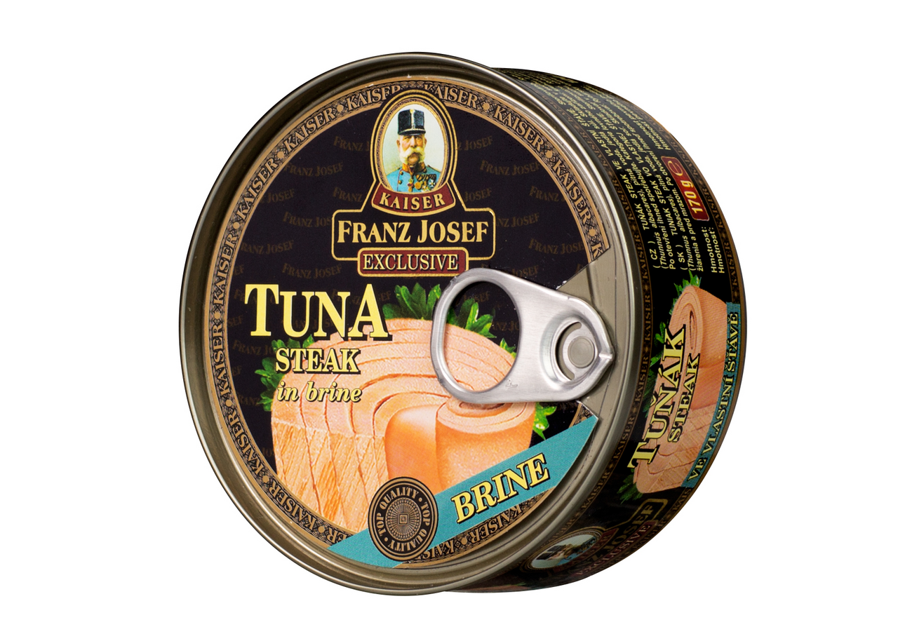 FRANZ JOSEF KAISER Tuniak steak vo vlastnej šťave 170 g