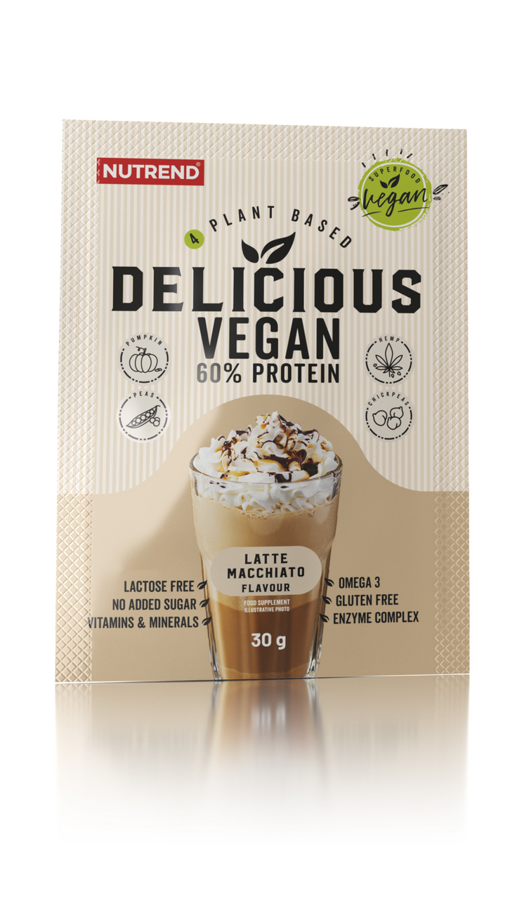 NUTREND Delicious Vegan Protein latte macchiato 30 g
