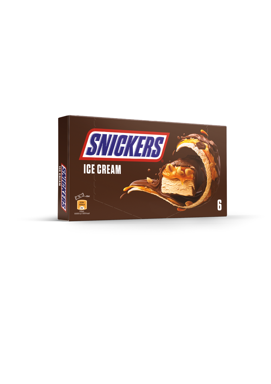 Snickers nanuk multipack mraz. 6x 45,6 g