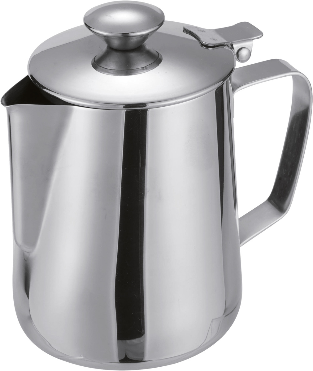 METRO PROFESSIONAL Kanvička baristická + veko 350 ml nerez 1 ks