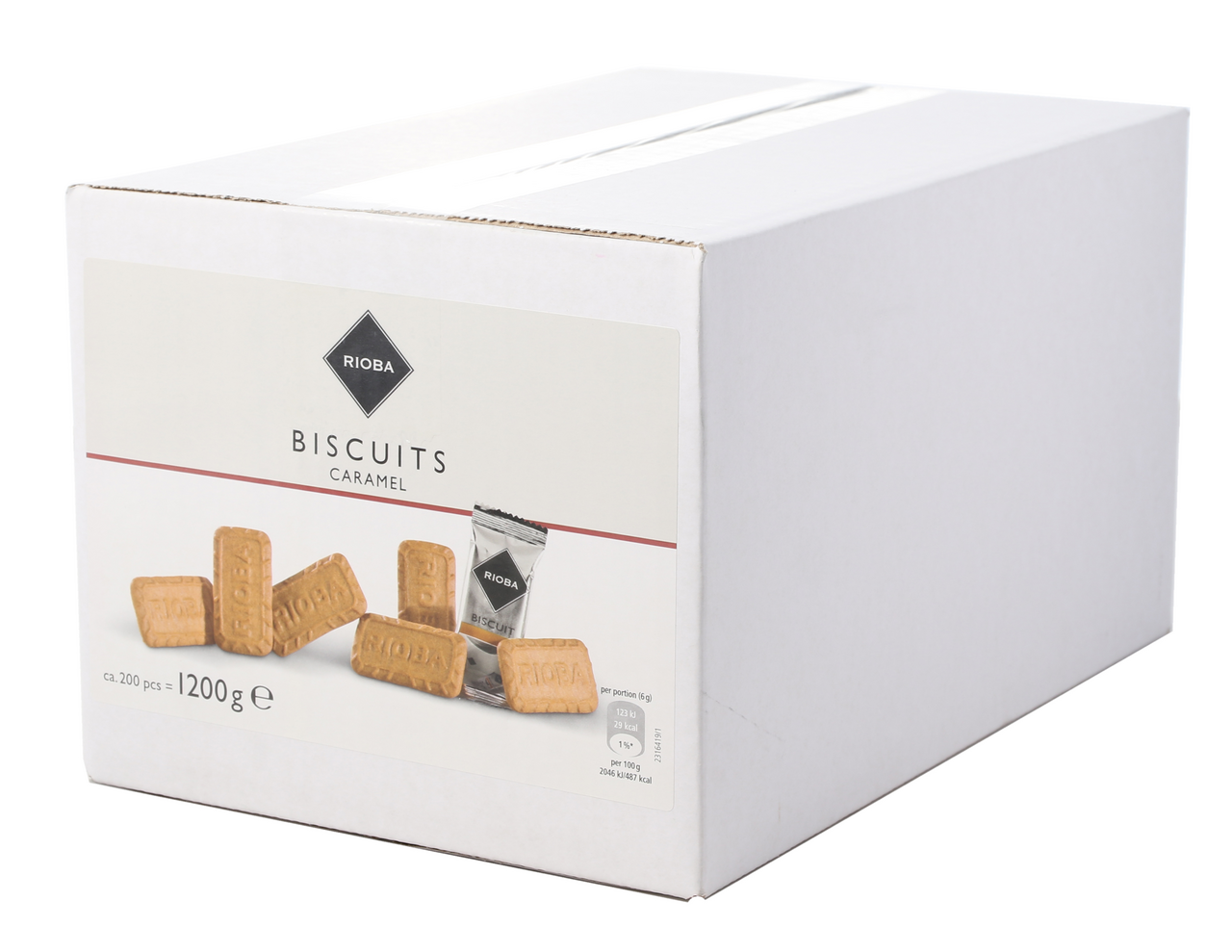 RIOBA Sušienky karamelové 200 x 6 g