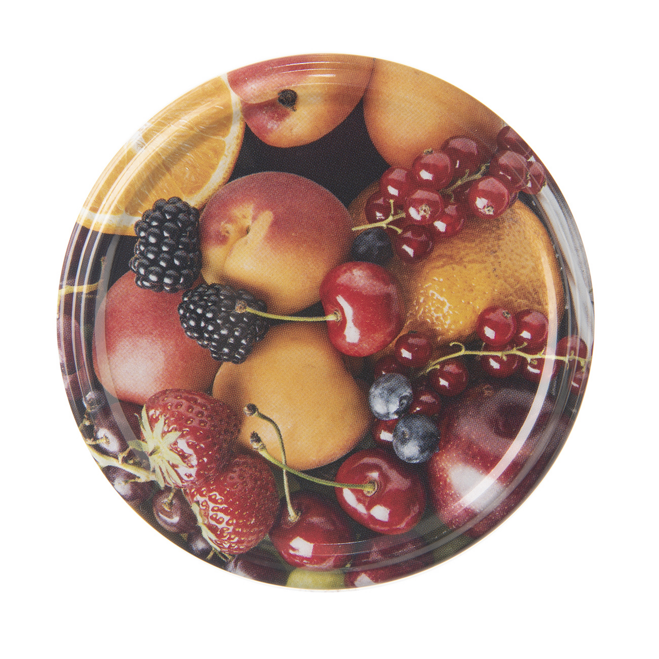 Orion Viečko so závitom 82 mm kov ovocie 10 ks