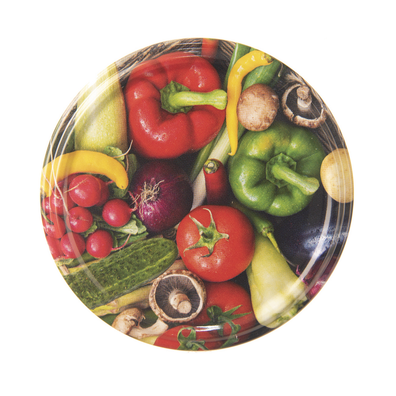 Orion Viečko so závitom 82 mm kov zelenina 10 ks