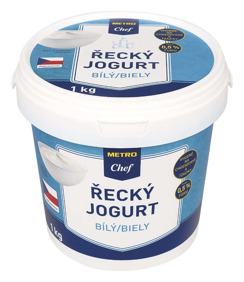 METRO Chef Grécky jogurt biely chlad. 1 kg