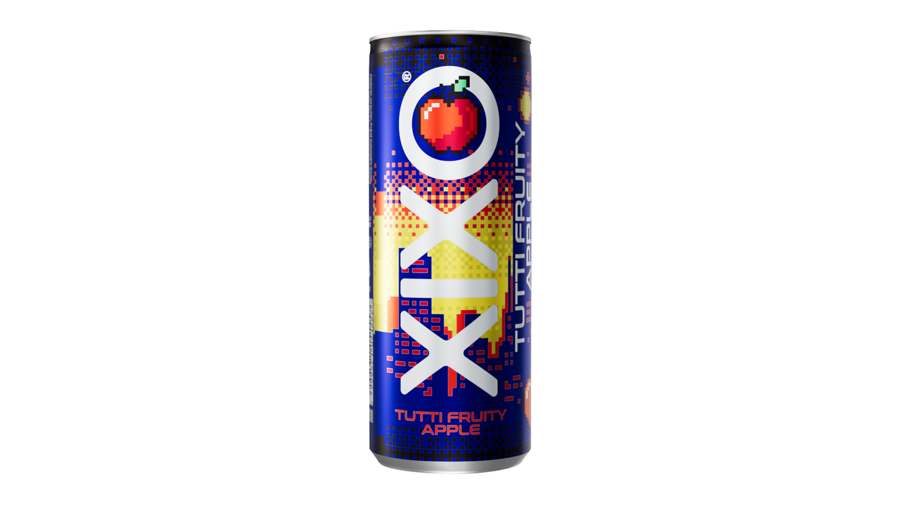 XIXO Tutti Fruity apple 24 x 250 ml vratná plechovka