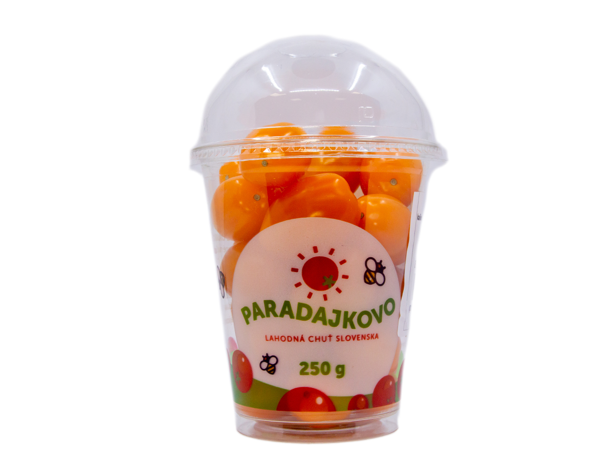Rajčiny cherry datľové Shaker oranžové čerstvé 250 g
