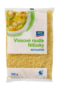 aro Niťovky bezvaječné cestoviny 6 x 500 g