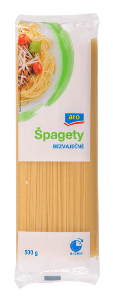aro Špagety bezvaječné cestoviny 6 x 500 g