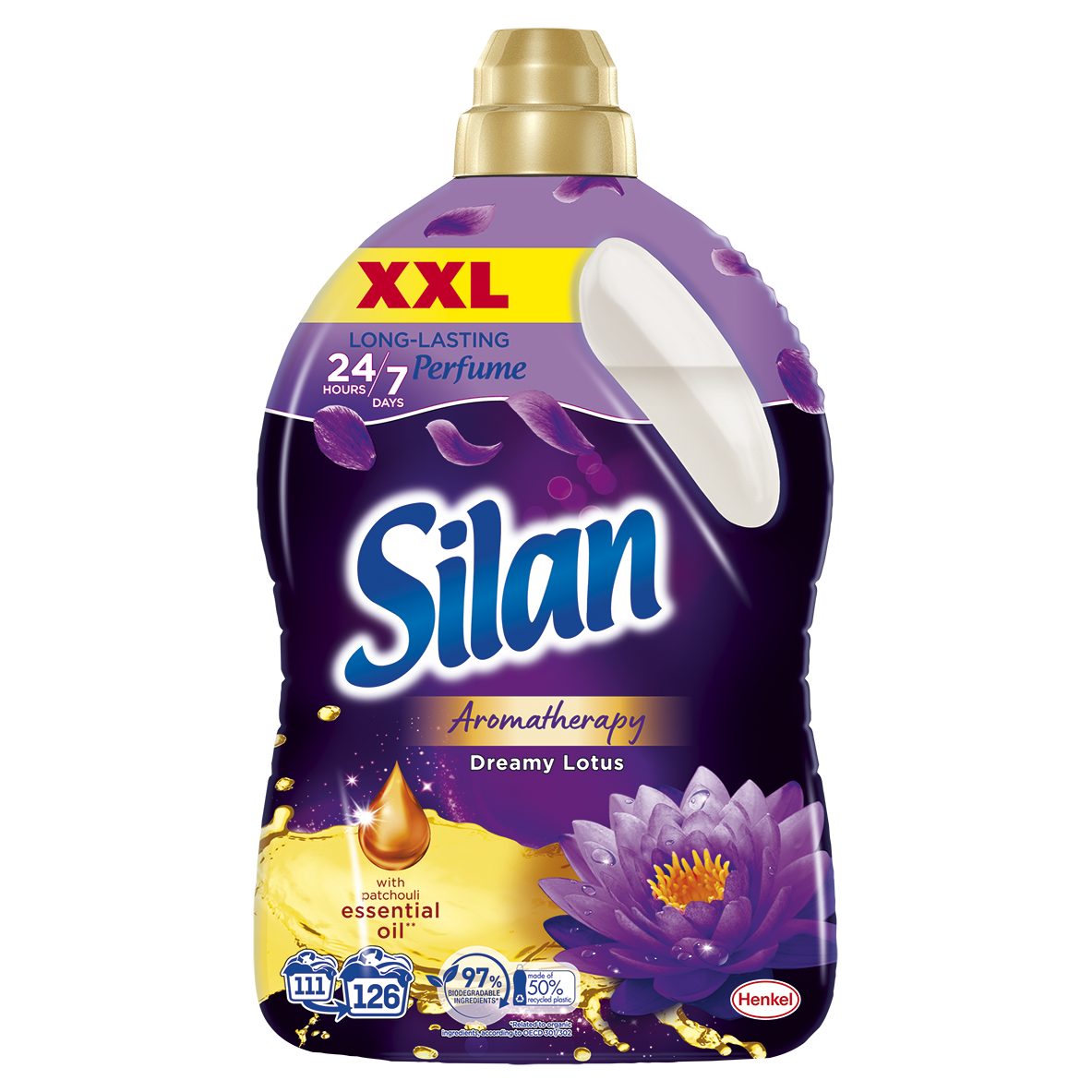Silan Aromatherapy Lotus aviváž 126 praní 2772 ml
