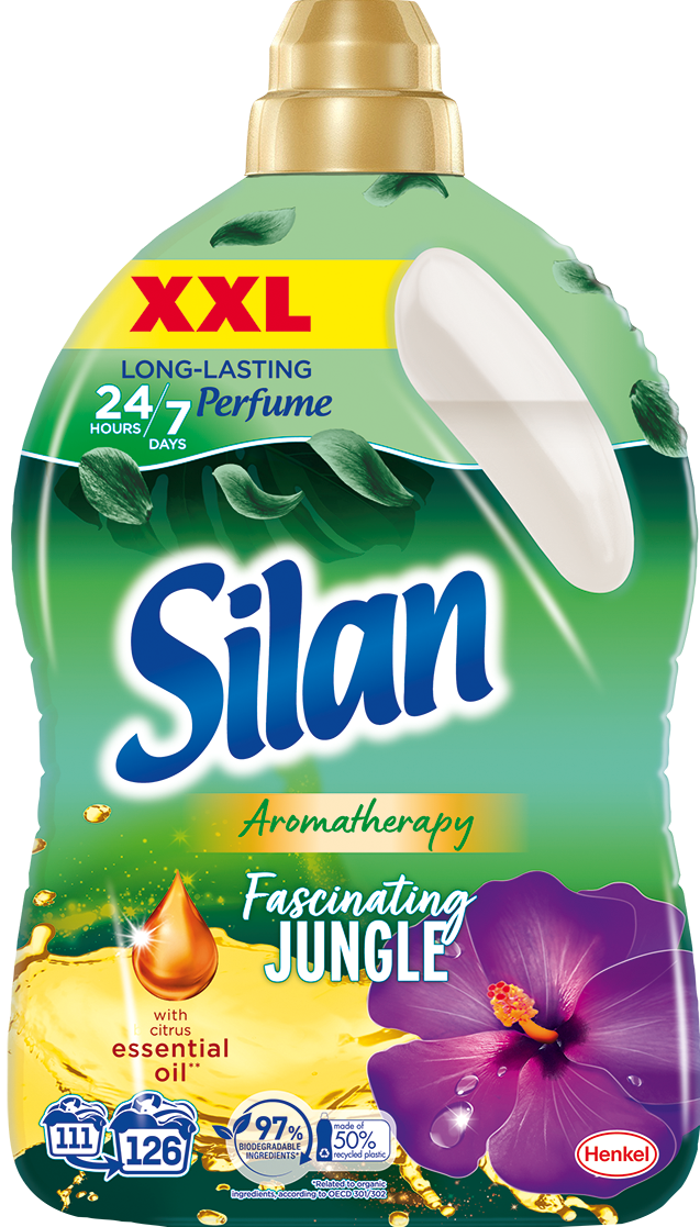 Silan Aromatherapy Jungle aviváž 126 praní 2772 ml