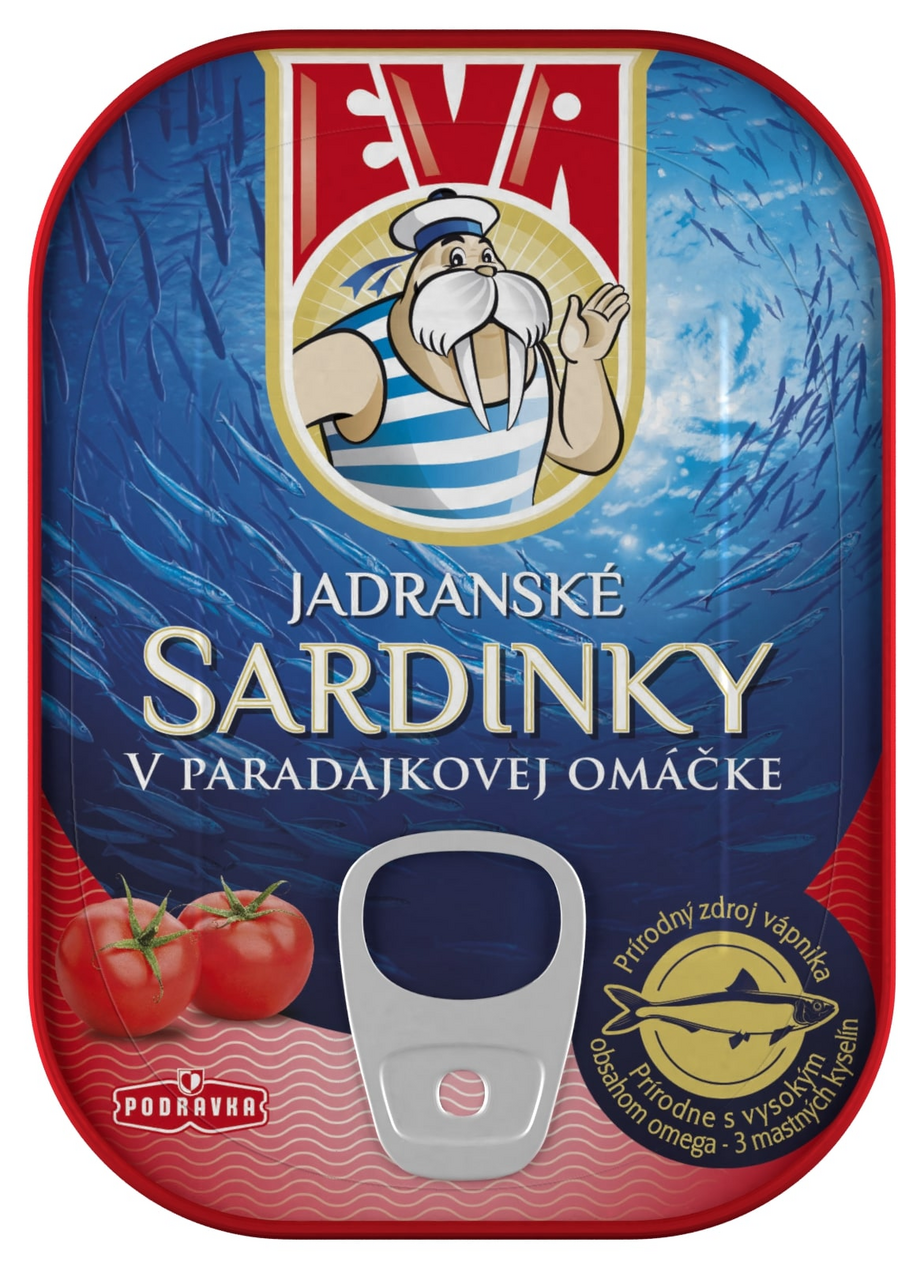 EVA Sardinky v paradajkovej omáčke 100 g