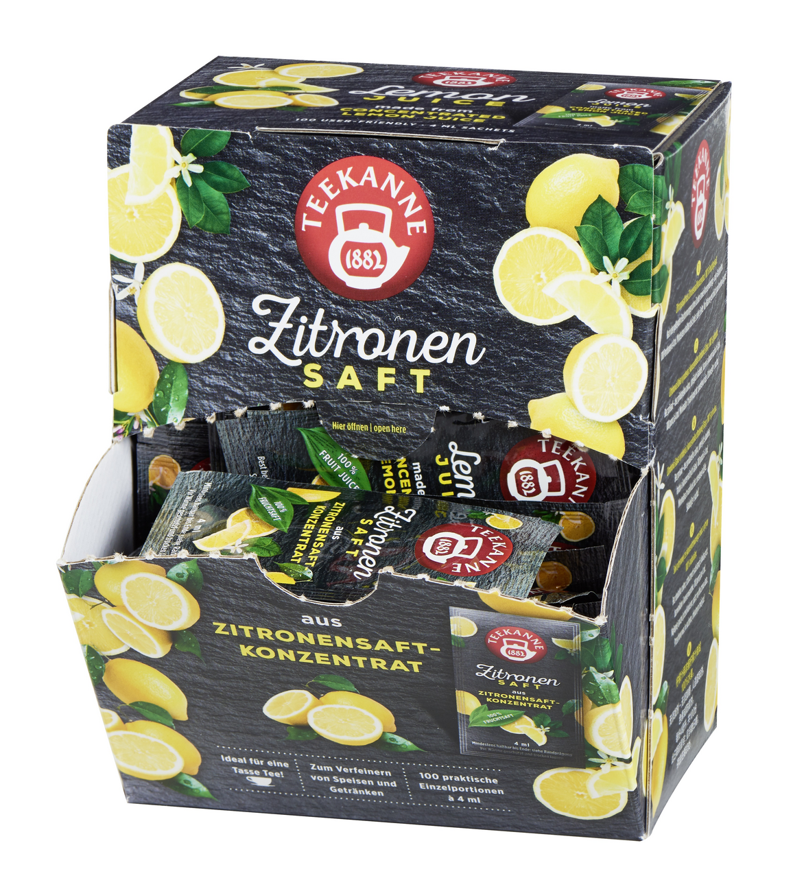 TEEKANNE Citrónová šťava 100 x 4 ml