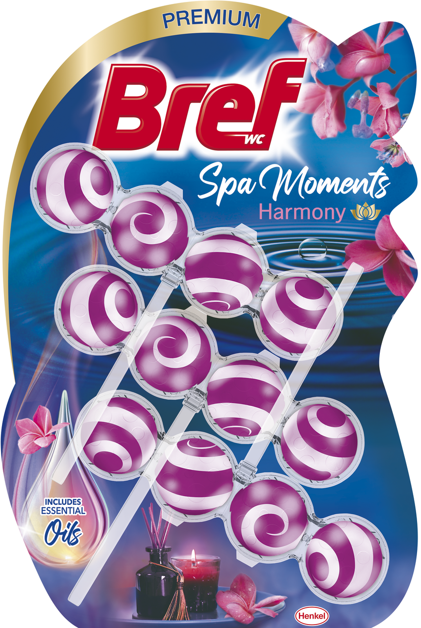 Bref Spa Moments harmony WC blok 3x 50 g