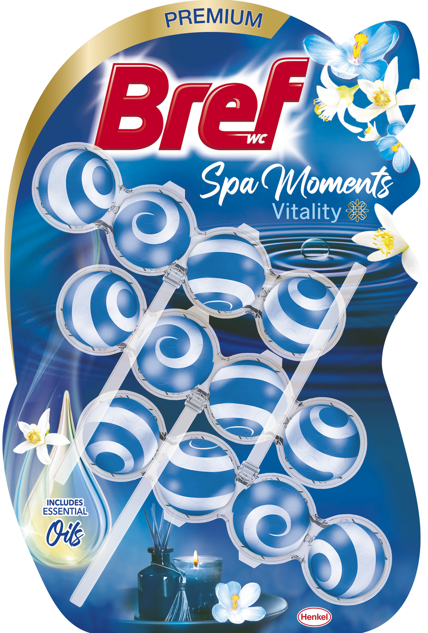 Bref Spa Moments vitality WC blok 3x 50 g