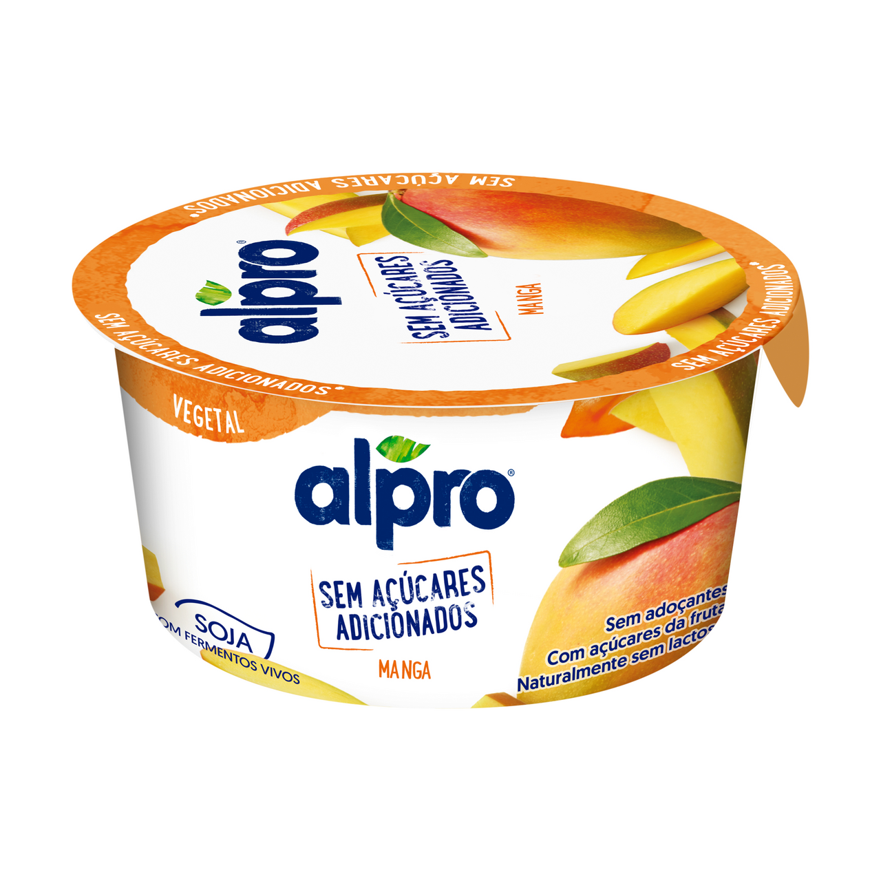 alpro Rastlinná alternatíva jogurtu bez cukru mango chlad. 135 g