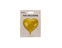 Balón fóliový Srdce 61 cm zlatý 1 ks