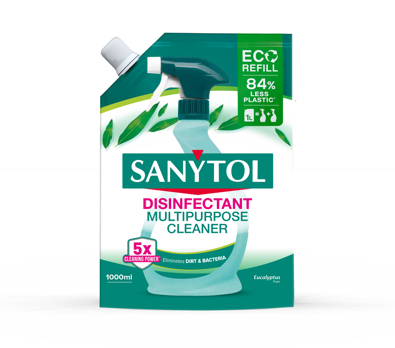 SANYTOL Multipurpose Cleaner eukalyptus náhradná náplň 1 l