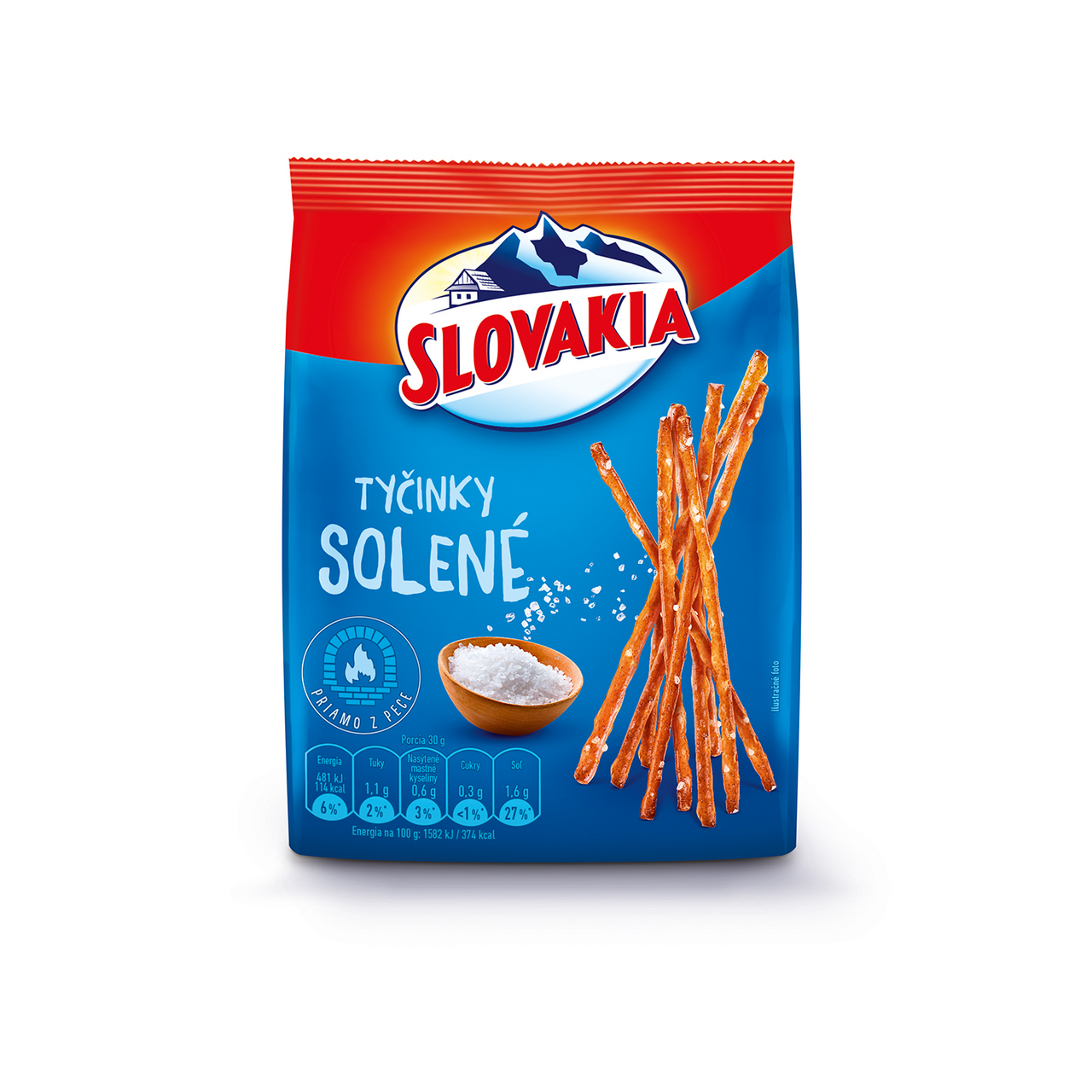 SLOVAKIA Tyčinky solené 160 g