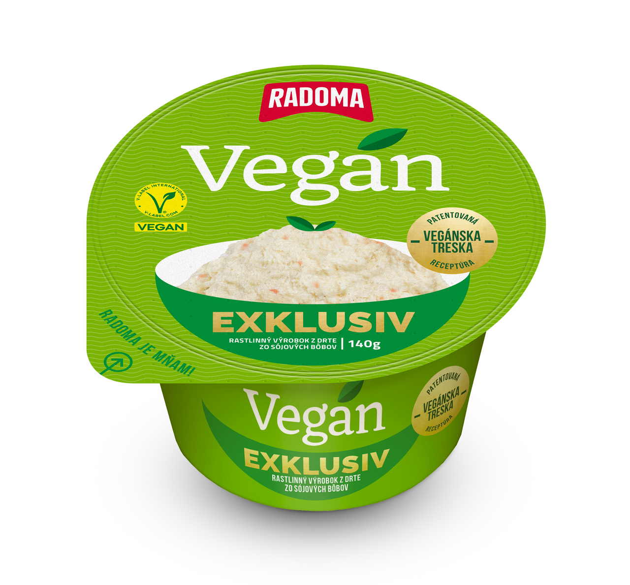 RADOMA Vegan Exklusiv rastlinný výrobok chlad. 140 g