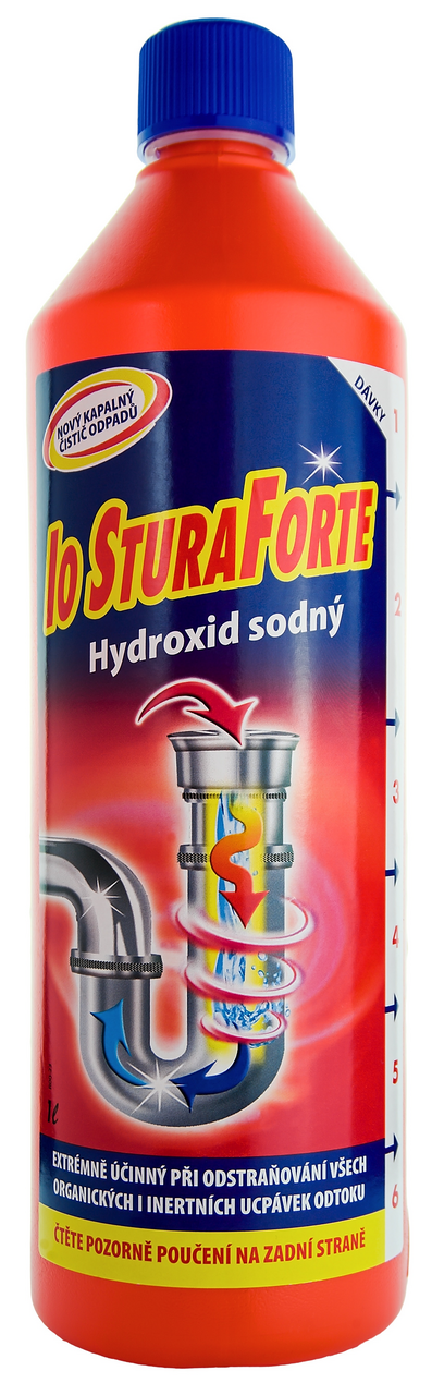 IO SturaForte hydroxid sodný 1 l