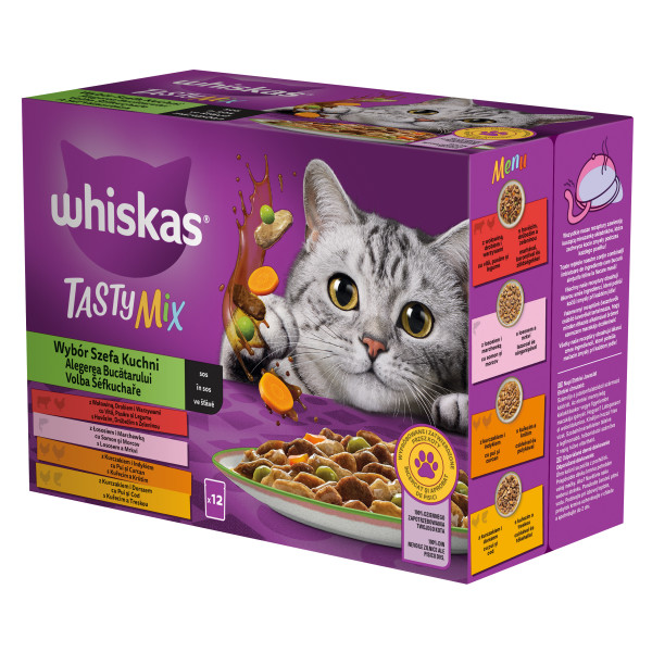 whiskas Chefs Choice v šťave 12 x 85 g