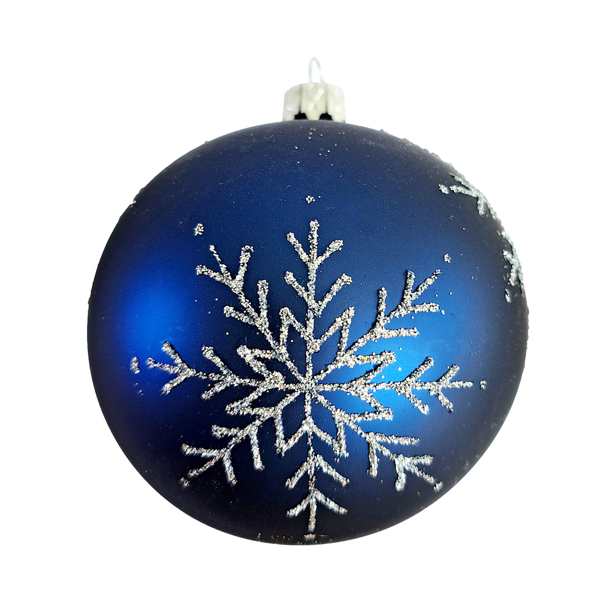 Tarrington House Ozdoby vločky 8 cm modrá 223259 4 ks