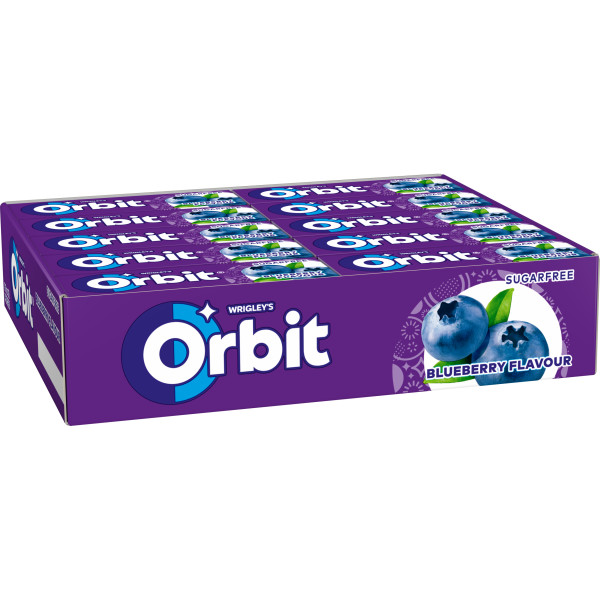Orbit Dražé blueberry 30 x 14 g