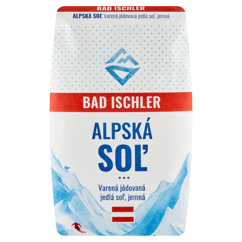 BAD ISCHLER Soľ jódovaná 1 kg