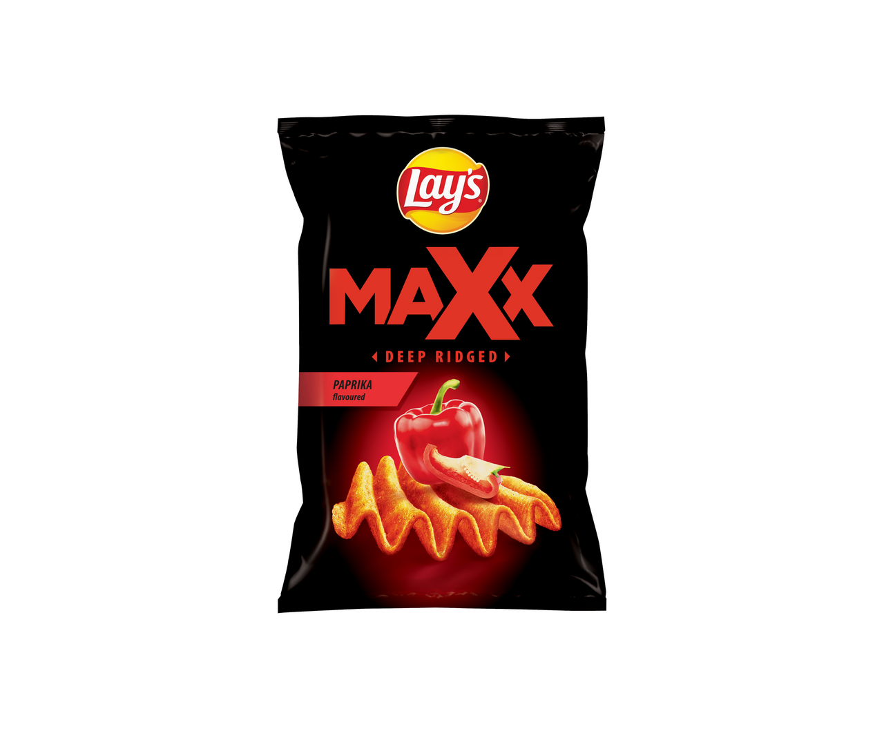 Lay's Maxx zemiakové lupienky paprika 14 x 55 g