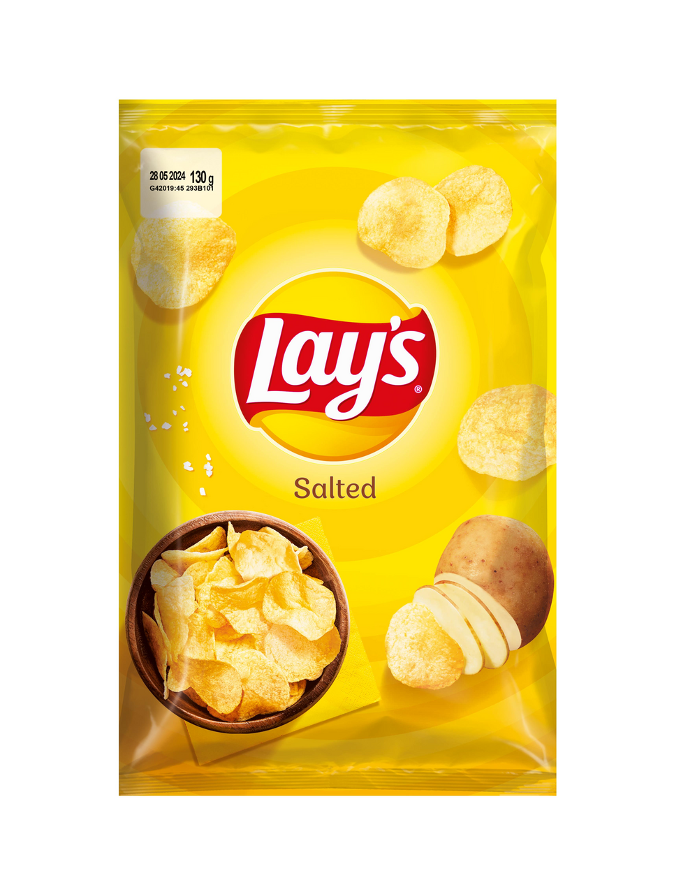 Lay's Zemiakové lupienky solené 130 g