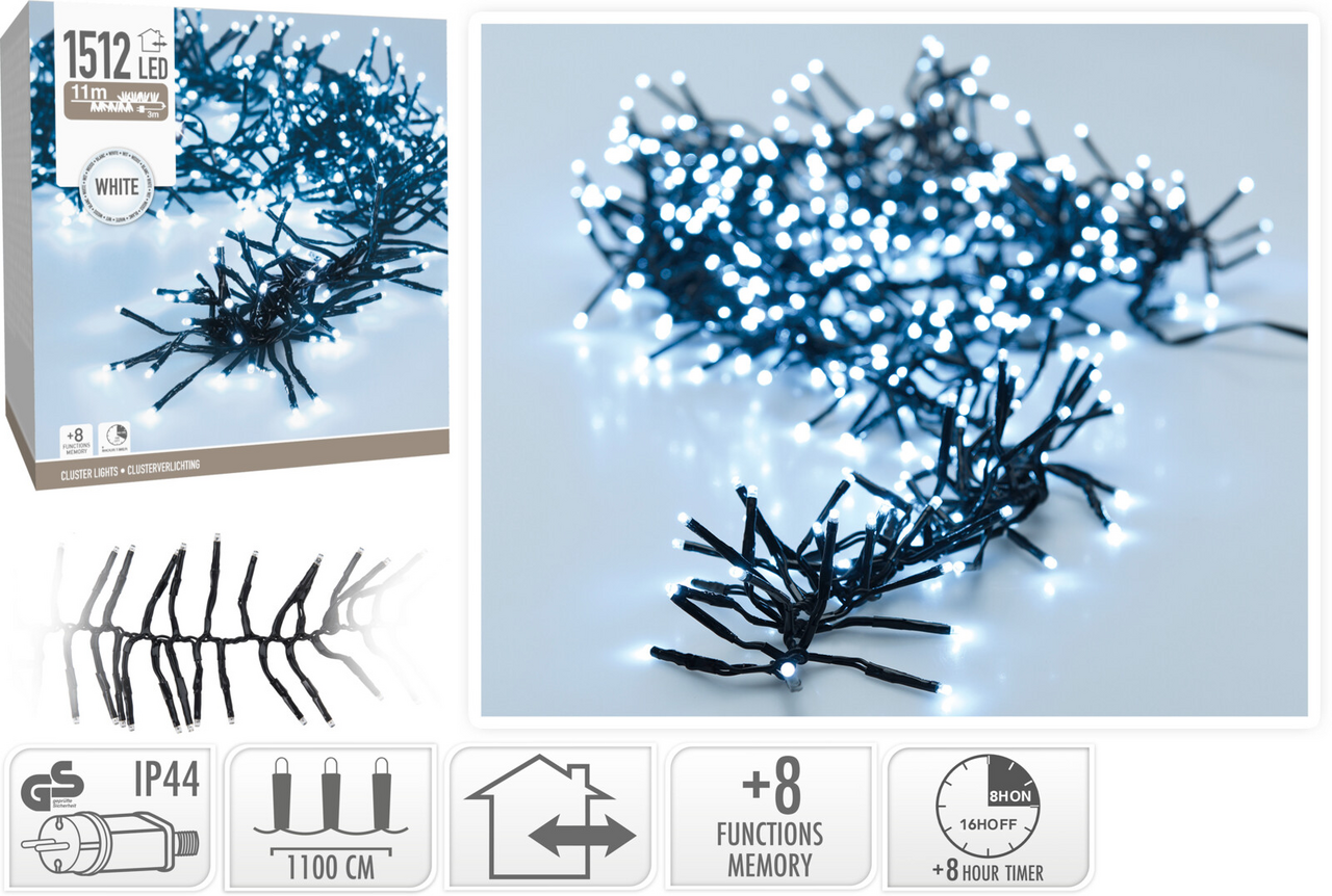 Koopman Reťaz 1512 LED studená biela 1 ks