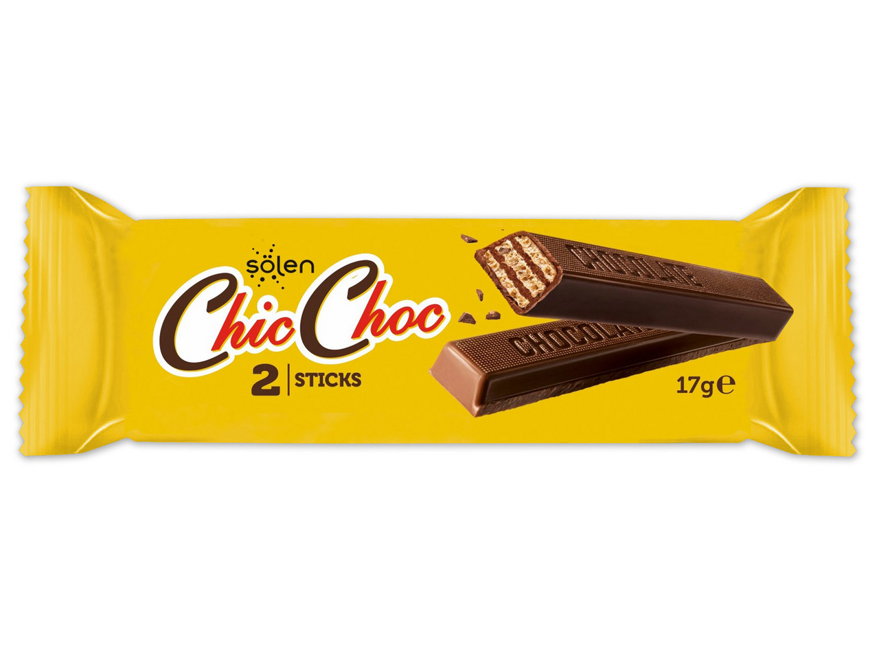 Sölen Chic Choc oblátky plnené kakao 24 x 17 g