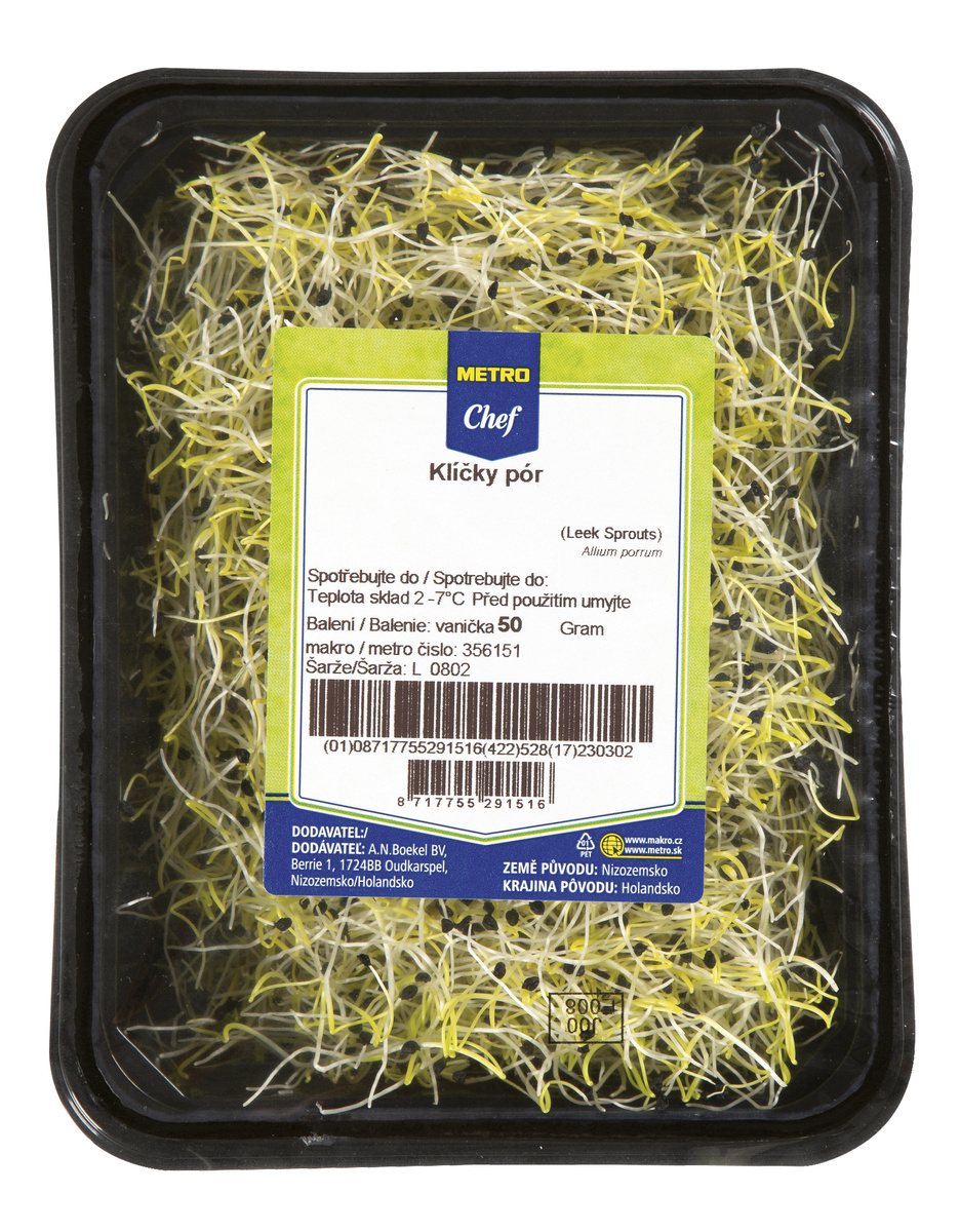 METRO Chef Klíčky póru NL čerstvé 50 g