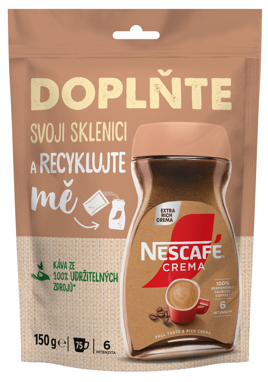 NESCAFÉ Classic Crema káva instatná vrecúško 150 g