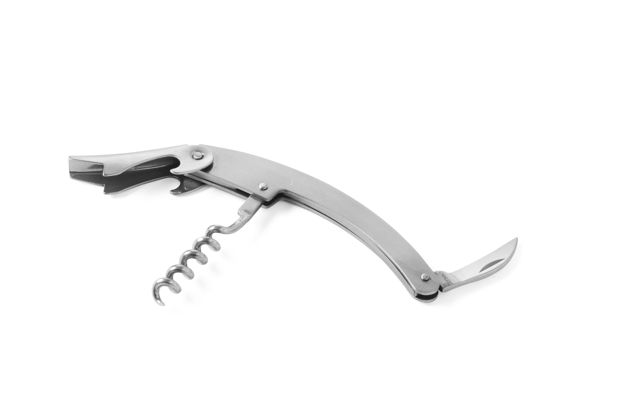 HENDI Otvárač Klasik 3 funkcie 11 cm nerez 1 ks