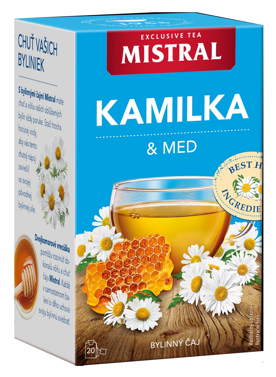 MISTRAL Kamilka a med bylinný čaj 30 g