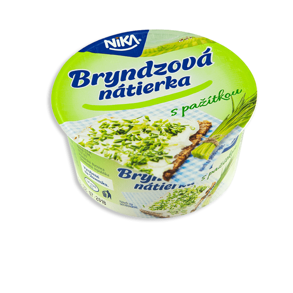 NIKA Bryndzová nátierka s pažítkou chlad. 130 g