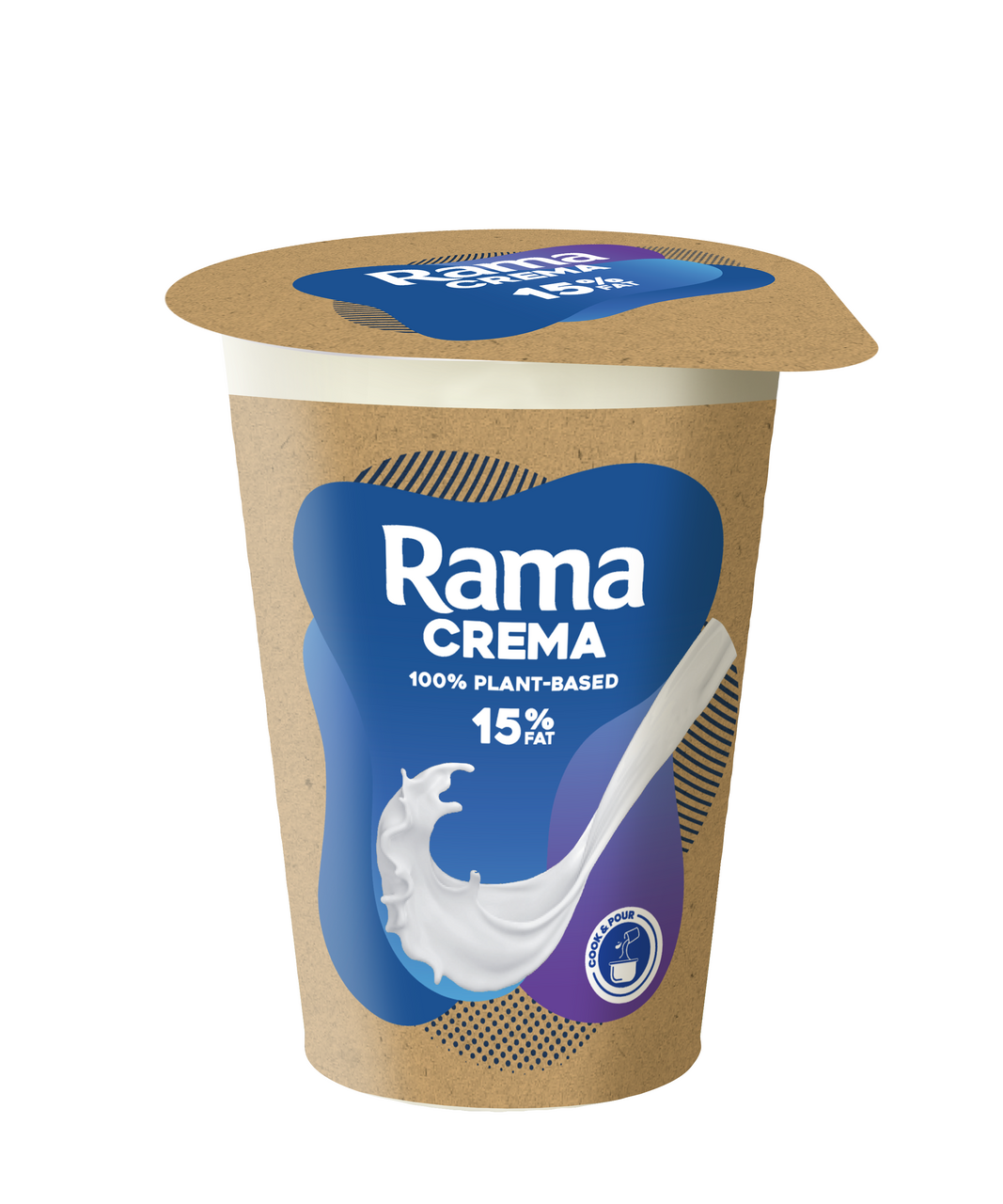 Rama Crema rastlinná alternatíva na varenie 15 % chlad. 250 ml