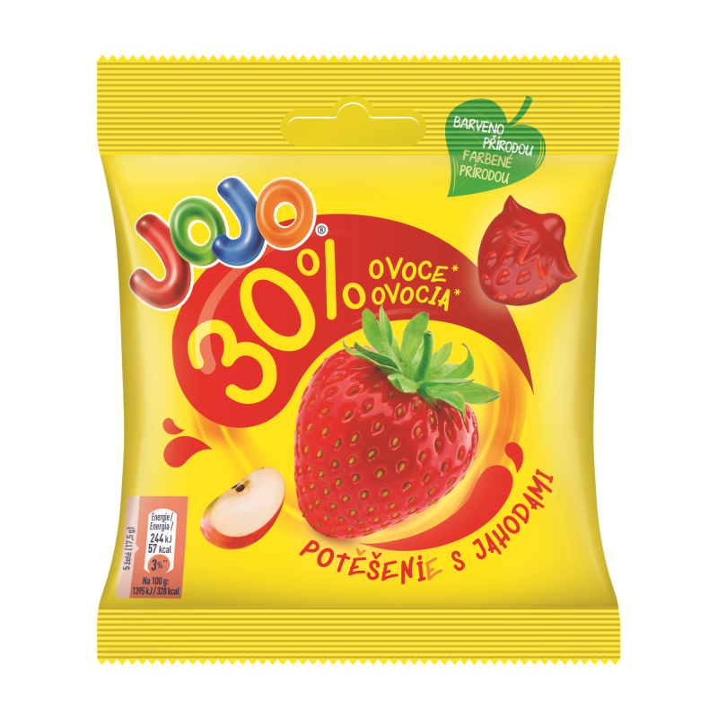 JOJO Potešenie jahoda 70 g